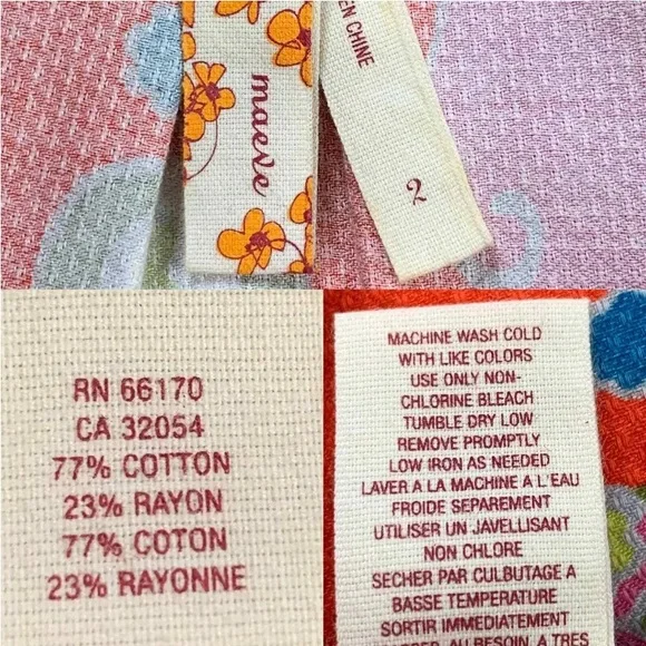 Anthro Maeve Funky Retro Mod Print Shift Dress w/Pockets - Picture 8 of 10